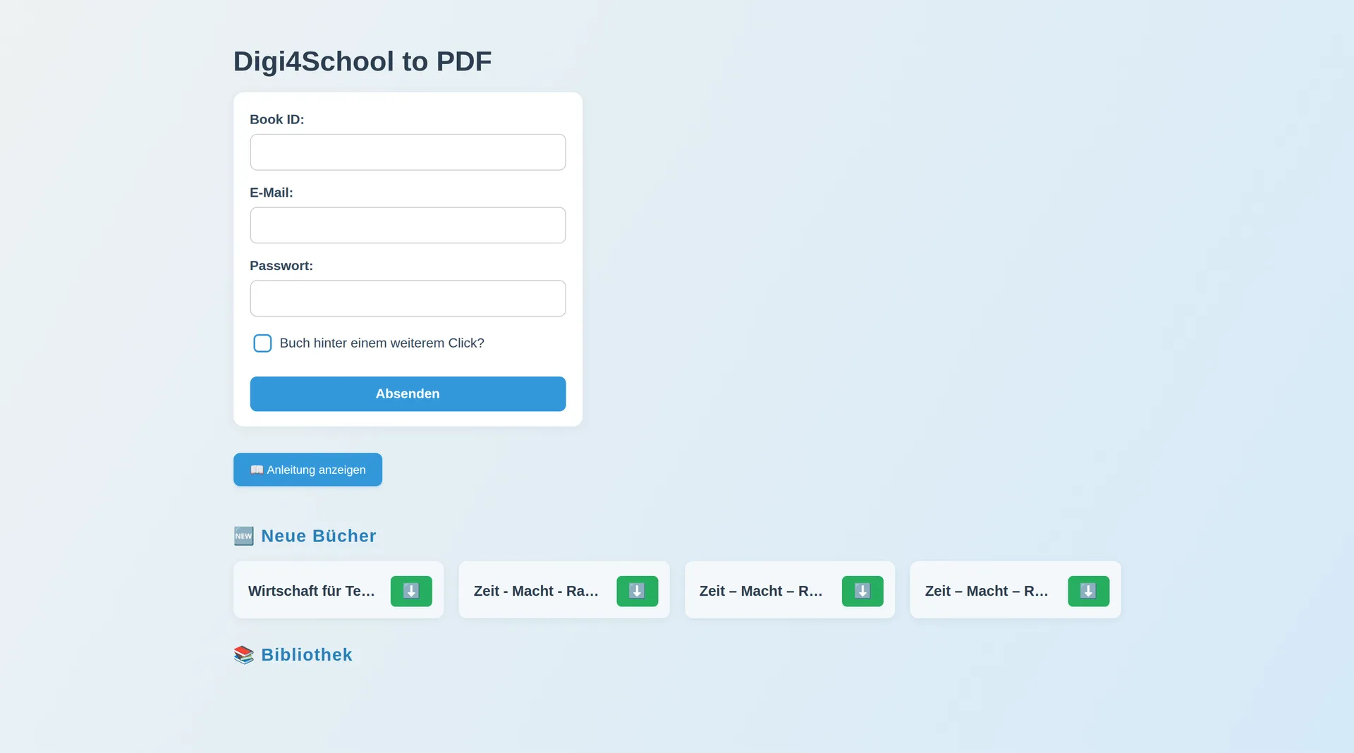 Digi4School PDF Downloader